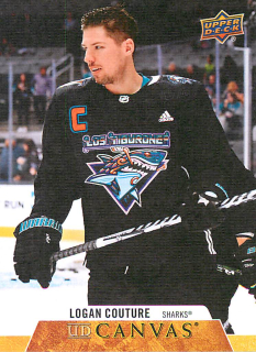 2020-21 UD Series 2 - Logan Couture - Canvas #C190