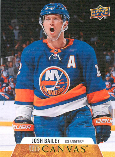 2020-21 UD Series 1 - Josh Bailey - Canvas #C53
