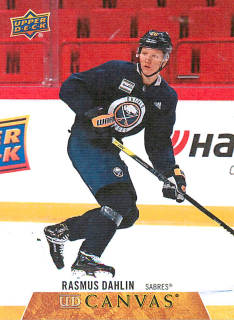 2020-21 UD Series 1 - Rasmus Dahlin - Canvas #C8