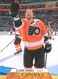 2020-21 UD Series 1 - Claude Giroux - Canvas #C60
