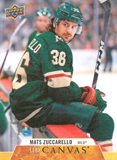 2020-21 UD Series 1 - Mats Zuccarello - Canvas #C41