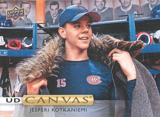 2019-20 UD Series 1 - Jesperi Kotkaniemi - Canvas #C22