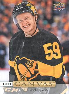 2019-20 UD Series 1 - Jake Guentzel - Canvas #C45