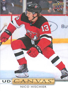 2019-20 UD Series 1 - Nico Hischier - Canvas #C36