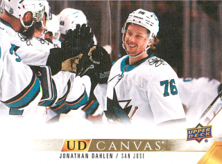 2022-23 UD Series 1 - Jonathan Dahlen - Canvas #C64