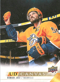 2022-23 UD Series 1 - Roman Josi - Canvas #C48