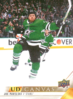 2022-23 UD Series 2 - Joe Pavelski - Canvas #C146