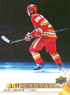 2022-23 UD Series 2 - Elias Lindholm - Canvas #C134