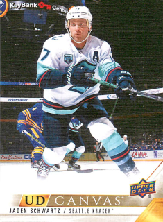 2022-23 UD Series 2 - Jaden Schwartz - Canvas #C189