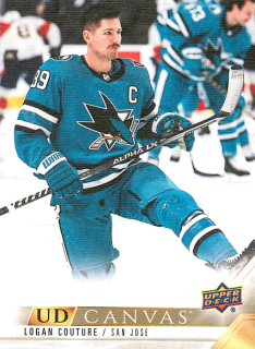 2022-23 UD Extended Series - Logan Couture - Canvas #C332