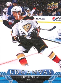 2023-24 UD Series 2 - Trevor Zegras - Canvas #C121