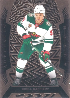 2021-22 UD Artifacts - Kirill Kaprizov - Aurum #A-24