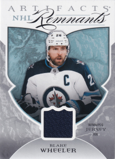2022-23 UD Artifacts - Blake Wheeler - NHL Remnants Jersey Relics #NR-BW