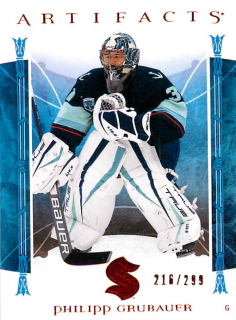 2022-23 UD Artifacts - Philipp Grubauer - Copper /299 #142