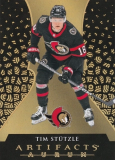 2023-24 UD Artifacts - Tim Stutzle - Aurum #A-15
