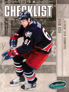2005-06 UD Parkhurst - Rick Nash - Checklist #679