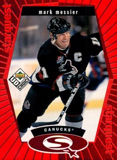 1998-99 UD Choice - Mark Messier - Starquest Red #SQ29