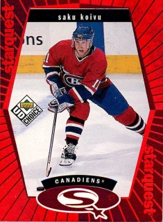 1998-99 UD Choice - Saku Koivu - Starquest Red #SQ8