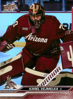2023-24 UD Series 2 - Karel Vejmelka - Silver Foil #263
