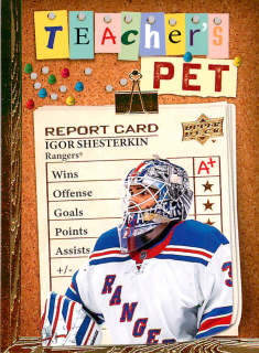 2023-24 UD Series 1 - Igor Shesterkin - Teacher's Pet Gold #TP-21