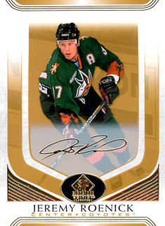 2020-21 UD SP Signature Edition Legends - Jeremy Roenick - Gold Foil #18