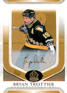 2020-21 UD SP Signature Edition Legends - Bryan Trottier - Gold Foil #69