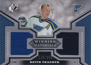 2005-06 UD SPx - Keith Tkachuk - Winning Materials /350 #WM-KT