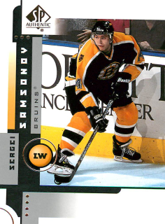 2001-02 UD SP Authentic - Sergei Samsonov #7