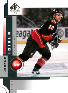 2001-02 UD SP Authentic - Jarome Iginla #11
