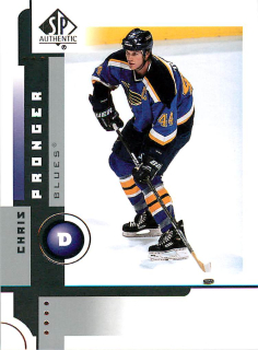 2001-02 UD SP Authentic - Chris Pronger #78