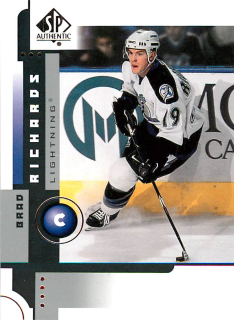 2001-02 UD SP Authentic - Brad Richards #79
