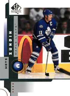 2001-02 UD SP Authentic - Mats Sundin #83