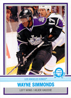 2009-10 UD O-Pee-Chee - Wayne Simmonds - Retro #198