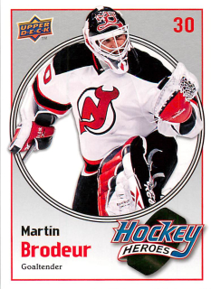2009-10 UD Series 1 - Martin Brodeur - Hockey Heroes #HH13