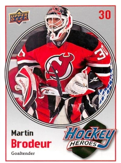 2009-10 UD Series 1 - Martin Brodeur - Hockey Heroes #HH16
