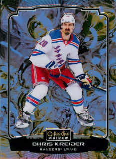 2022-23 UD O-Pee-Chee Platinum - Chris Kreider - Liquid Metal /349 #142
