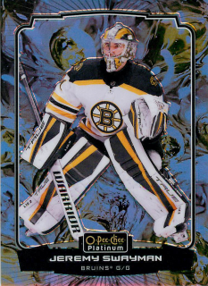 2022-23 UD O-Pee-Chee Platinum - Jeremy Swayman - Liquid Metal /349 #160