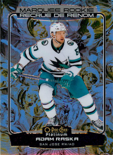 2022-23 UD O-Pee-Chee Platinum - Adam Raška - Marquee Rookie Liquid Metal /349 #271