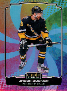 2022-23 UD O-Pee-Chee Platinum - Jason Zucker - Rainbow Color Wheel #172