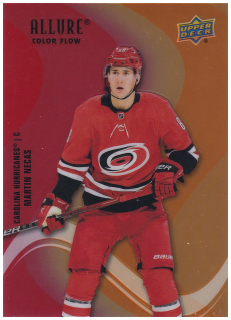 2022-23 UD Allure - Martin Nečas - Color Flow Red-Orange #SF-24