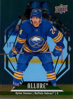 2022-23 UD Allure - Dylan Cozens - Black Rainbow #62