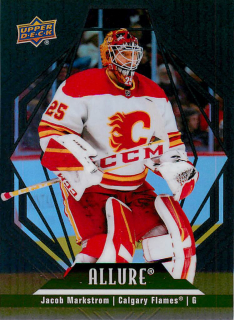2022-23 UD Allure - Jacob Markstrom - Black Rainbow #71