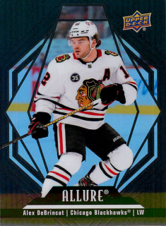 2022-23 UD Allure - Alex Debrincat - Black Rainbow #56