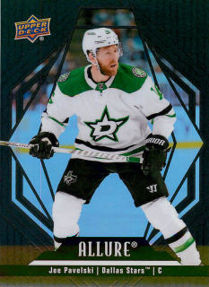 2022-23 UD Allure - Joe Pavelski - Black Rainbow #46