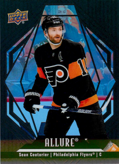 2022-23 UD Allure - Sean Couturier - Black Rainbow #7