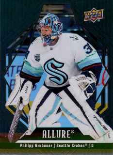2022-23 UD Allure - Philipp Grubauer - Black Rainbow #24