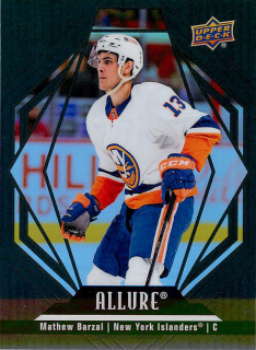 2022-23 UD Allure - Mathew Barzal - Black Rainbow #98