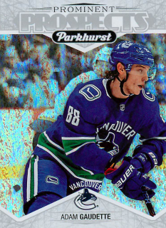 2018-19 UD Parkhurst - Adam Gaudette - Prominent Prospects #PP-16