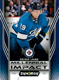 2019-20 UD Synergy - Patrik Laine - Milennial Impact #MI-13