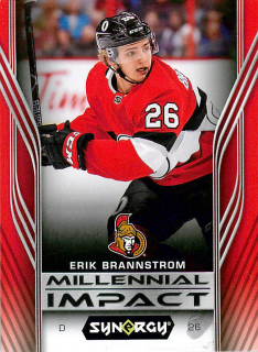 2019-20 UD Synergy - Erik Brannstrom - Milennial Impact #MI-5